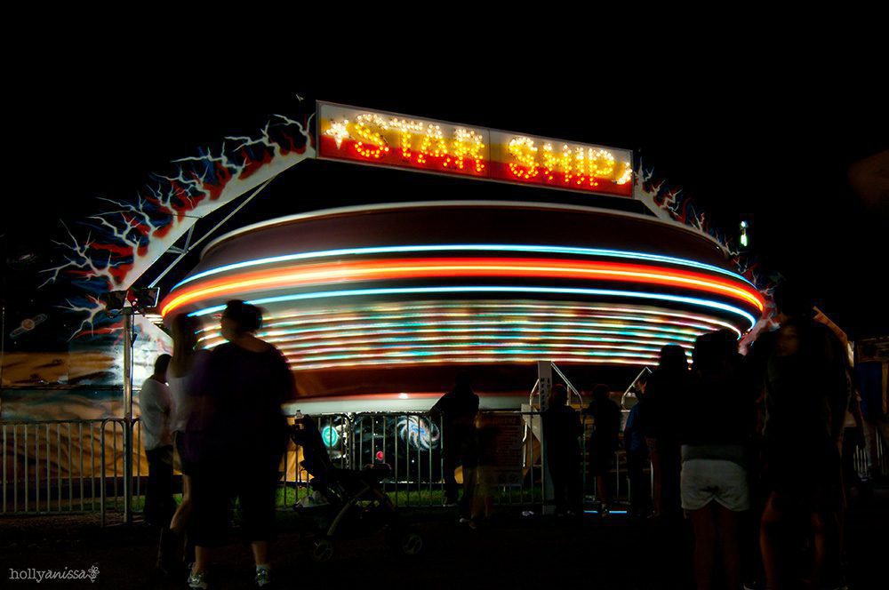 Austin lifestyle photographer Rodeo Star of Texas Fair starship
