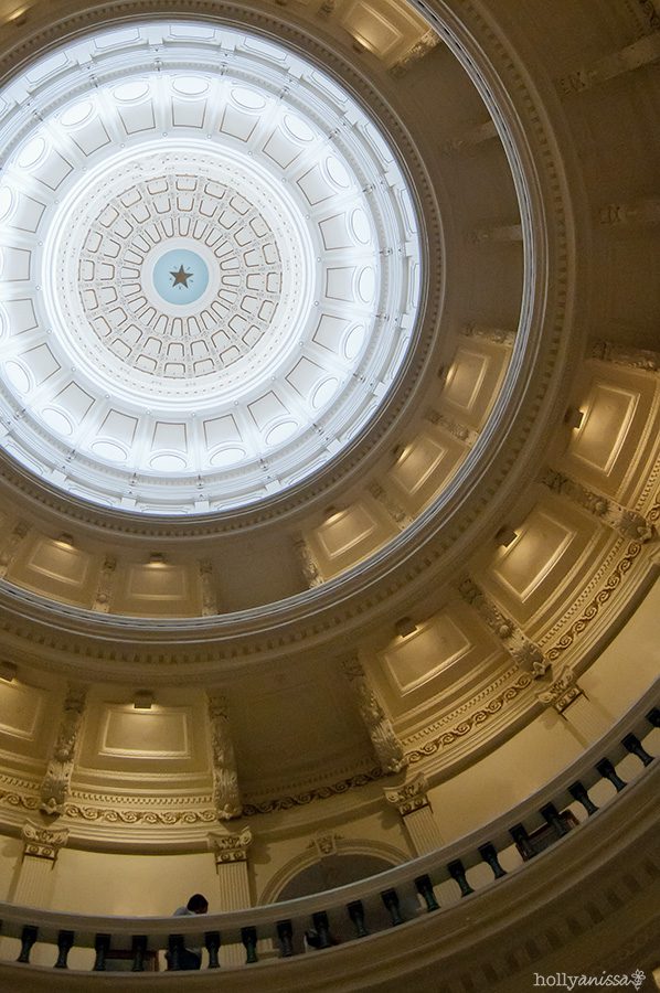Austin architecture photographer State Capitol rotunda
