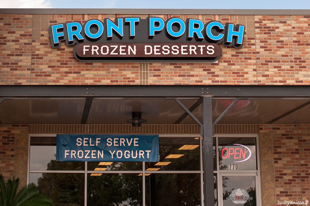 Front Porch Frozen Desserts Austin food photographer