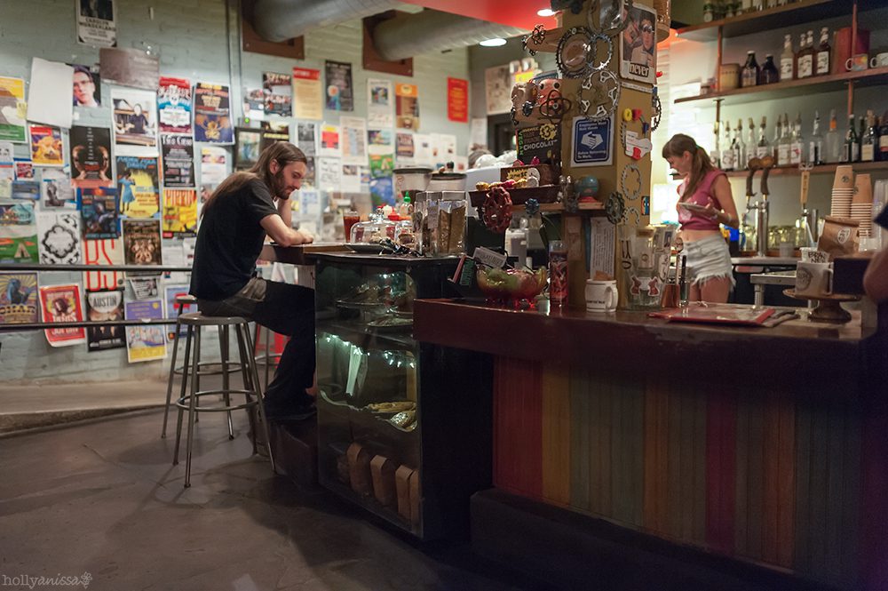 Austin lifestyle photographer Bouldin Creek Cafe