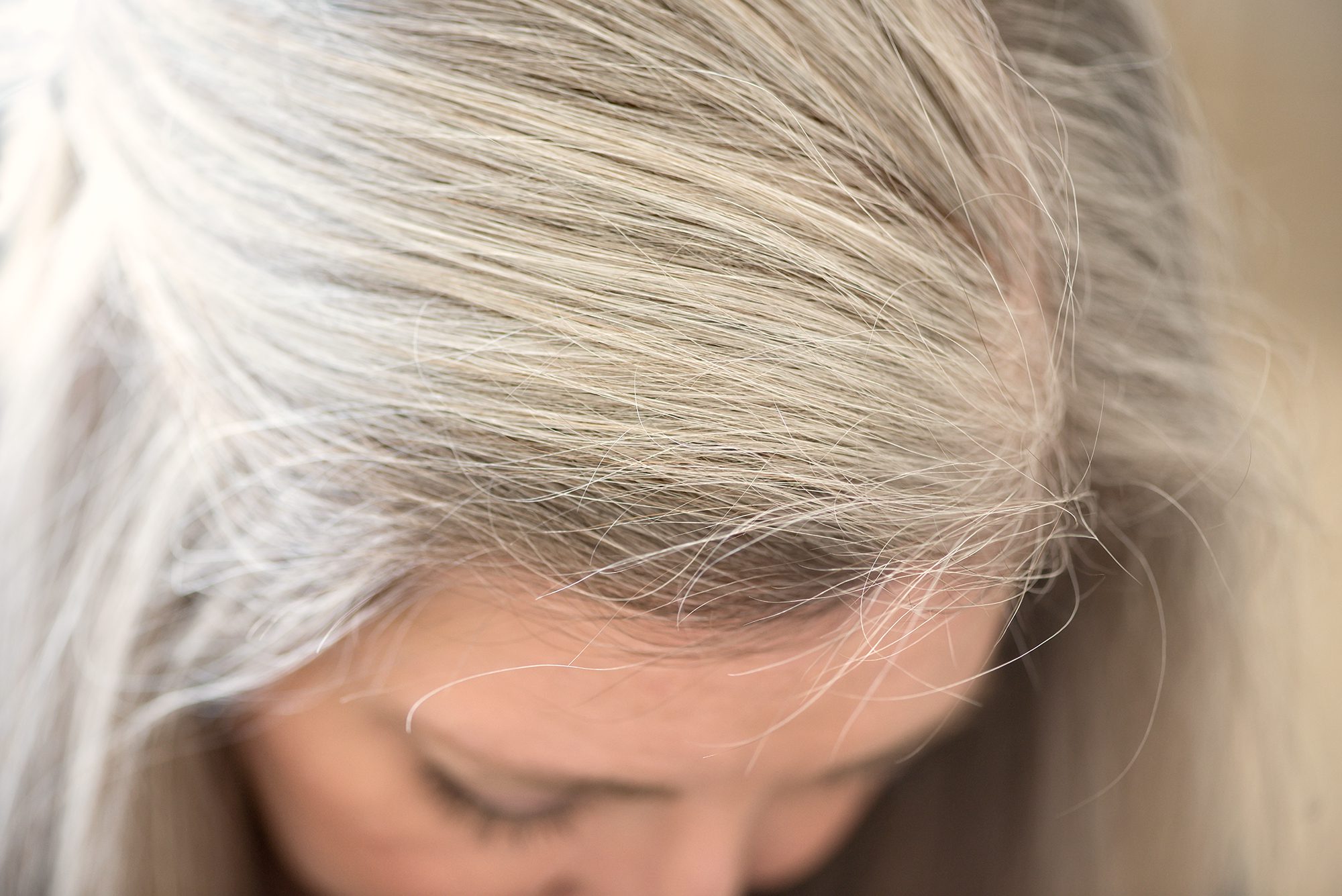New Braunfels gray hair self-portrait photographer