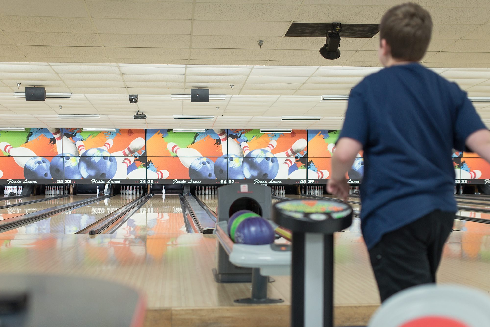 New Braunfels child family bowling photographer